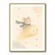 Mouse Comet Ride Nursery Wall Art Print