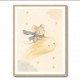 Mouse Comet Ride Nursery Wall Art Print