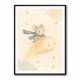 Mouse Comet Ride Nursery Wall Art Print