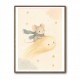 Mouse Comet Ride Nursery Wall Art Print