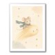 Mouse Comet Ride Nursery Wall Art Print