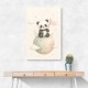 Panda Planet Nursery Wall Art Print