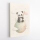 Panda Planet Nursery Wall Art Print