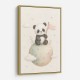 Panda Planet Nursery Wall Art Print