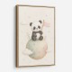 Panda Planet Nursery Wall Art Print