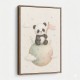 Panda Planet Nursery Wall Art Print