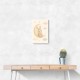 Rabbit On The Moon Nursery Wall Art Print