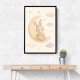 Space Friends Nursery Wall Art Print