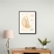 Rabbit On The Moon Nursery Wall Art Print