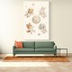 Space Friends Nursery Wall Art Print