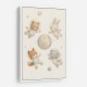 Space Friends Nursery Wall Art Print