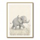 Baby Elephant Walk Kids Wall Art Prints