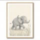 Baby Elephant Walk Kids Wall Art Prints