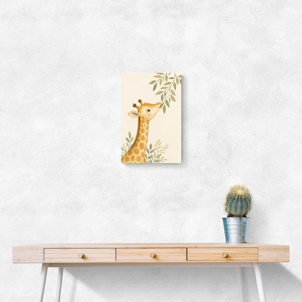 Gentle Giraffe Kids Wall Art Prints