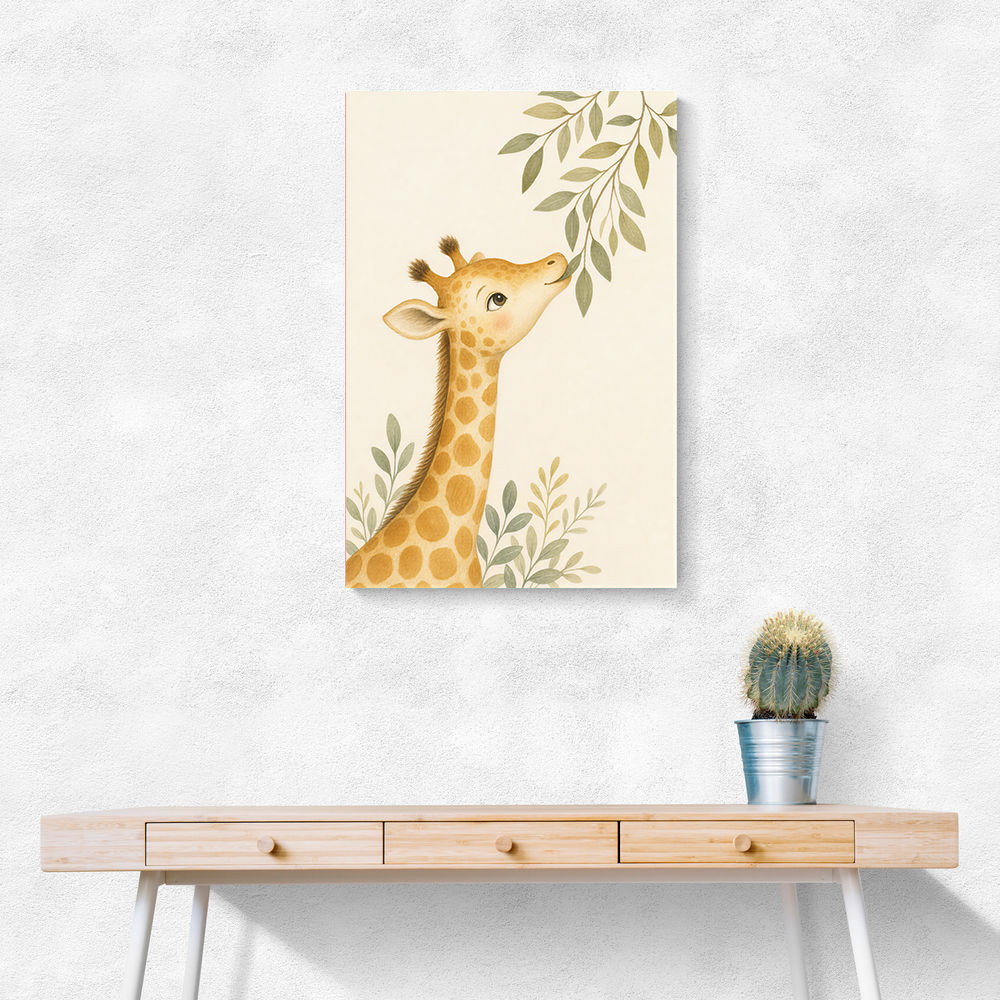 Gentle Giraffe Kids Wall Art Prints