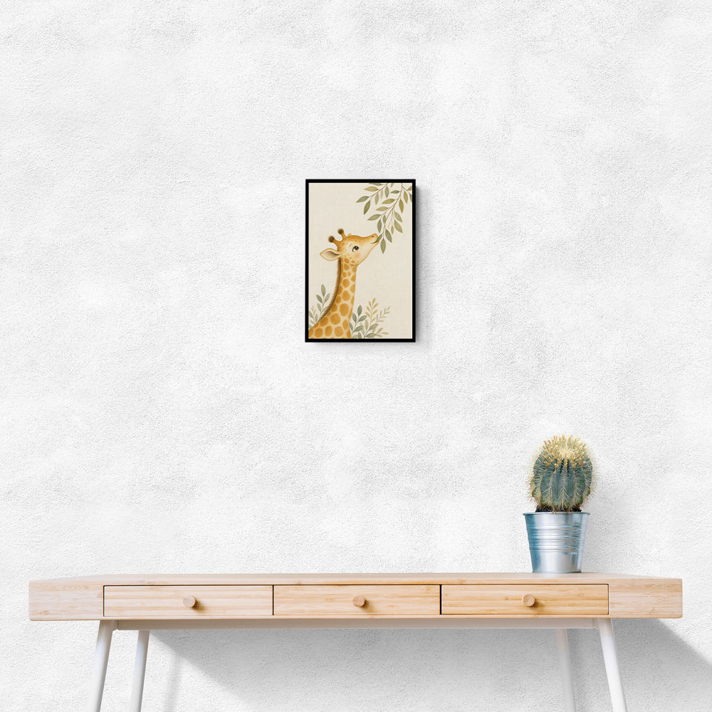 Gentle Giraffe Kids Wall Art Prints