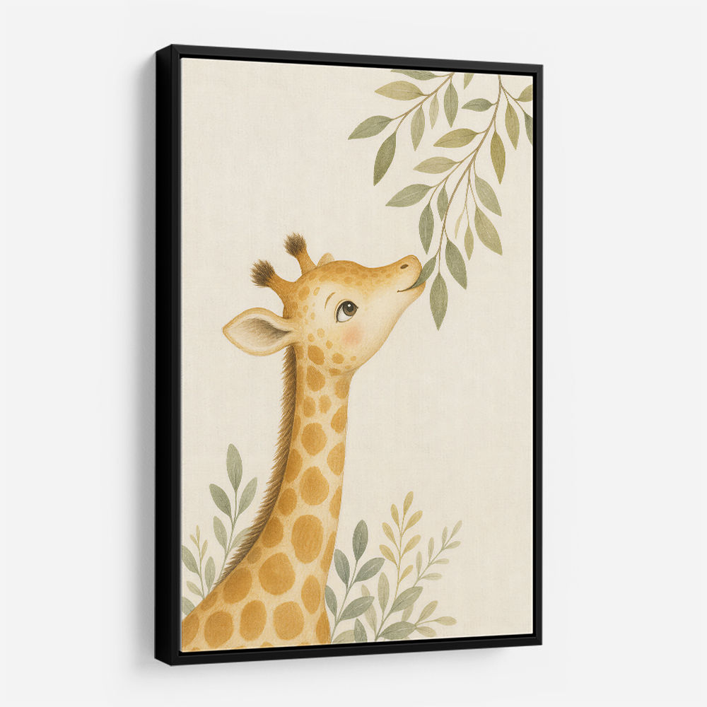 Gentle Giraffe Kids Wall Art Prints
