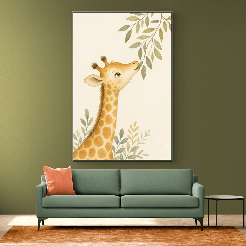 Gentle Giraffe Kids Wall Art Prints