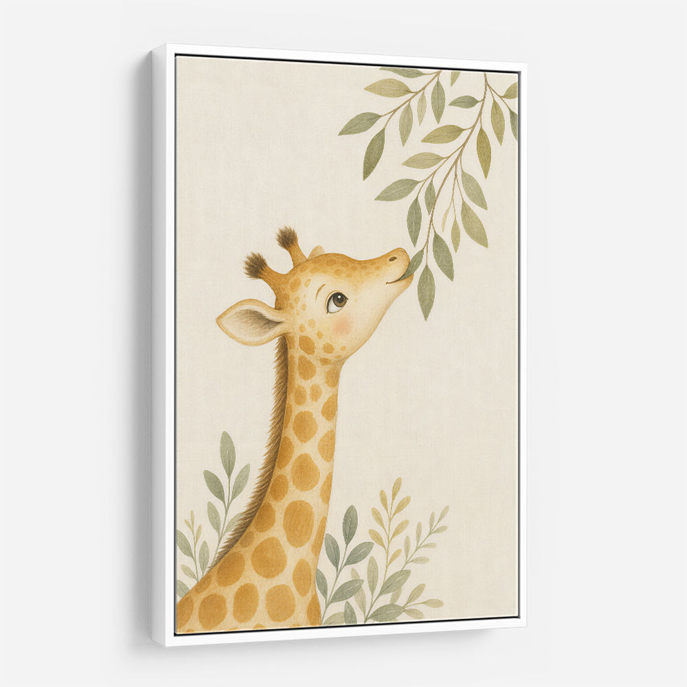 Gentle Giraffe Kids Wall Art Prints