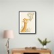 Gentle Giraffe Kids Wall Art Prints