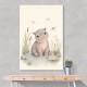 Hippo Pond Kids Wall Art Prints