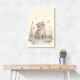 Hippo Pond Kids Wall Art Prints