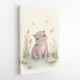 Hippo Pond Kids Wall Art Prints