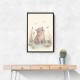 Hippo Pond Kids Wall Art Prints