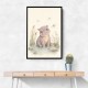 Hippo Pond Kids Wall Art Prints