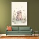 Hippo Pond Kids Wall Art Prints