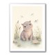 Hippo Pond Kids Wall Art Prints
