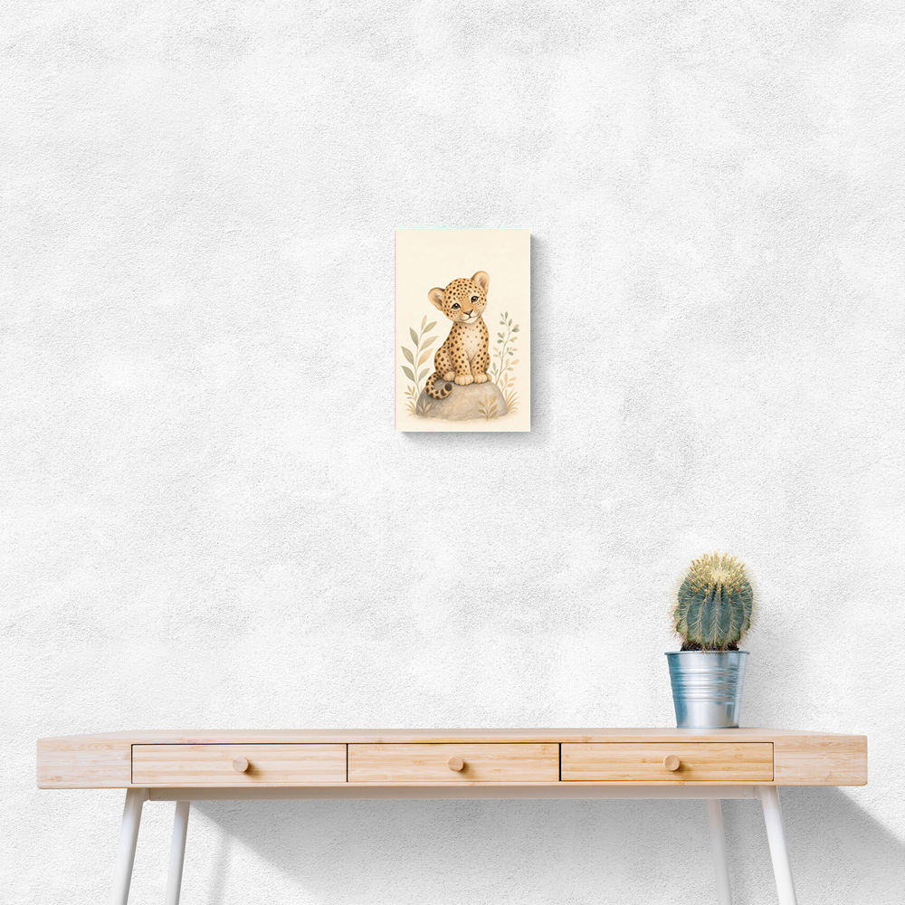 Leopard Cub Kids Wall Art Prints