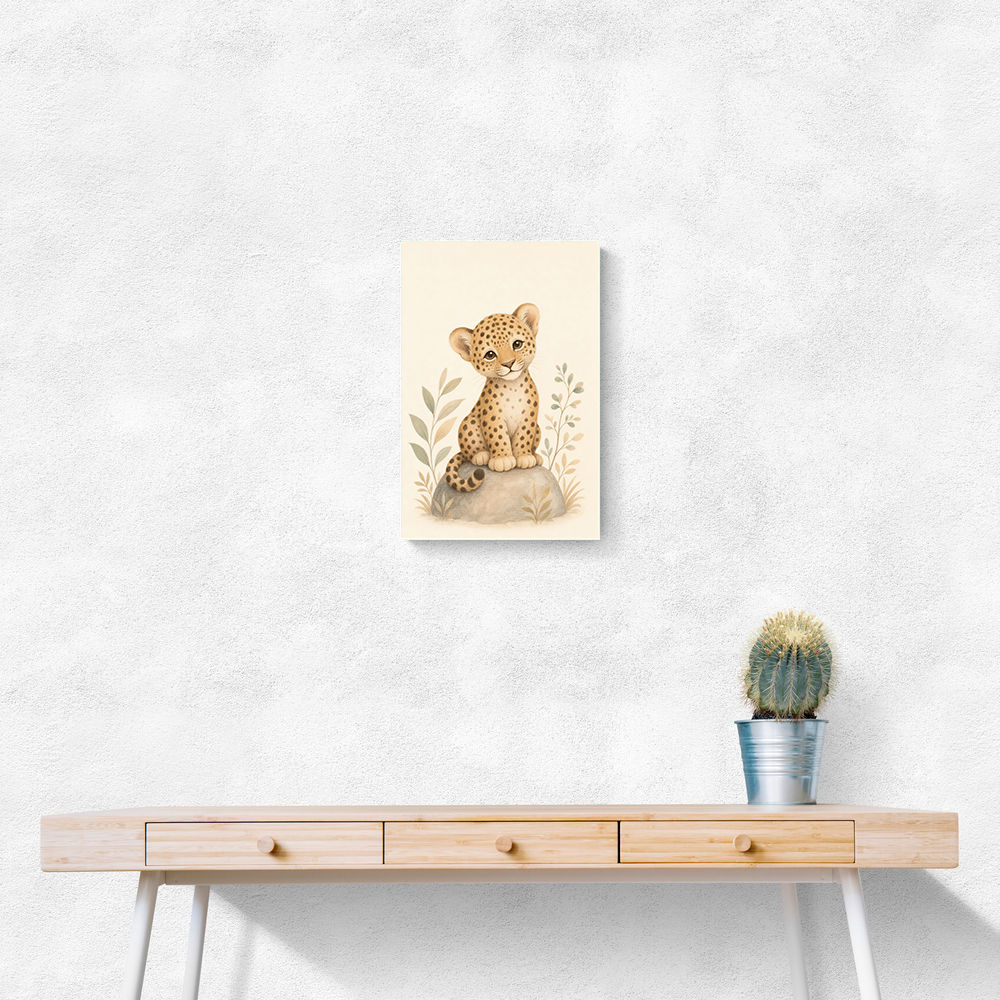 Leopard Cub Kids Wall Art Prints