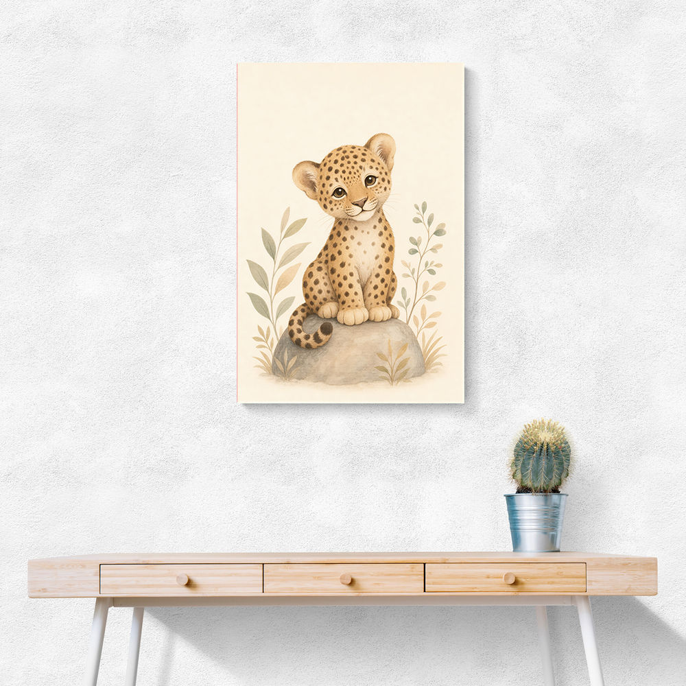 Leopard Cub Kids Wall Art Prints
