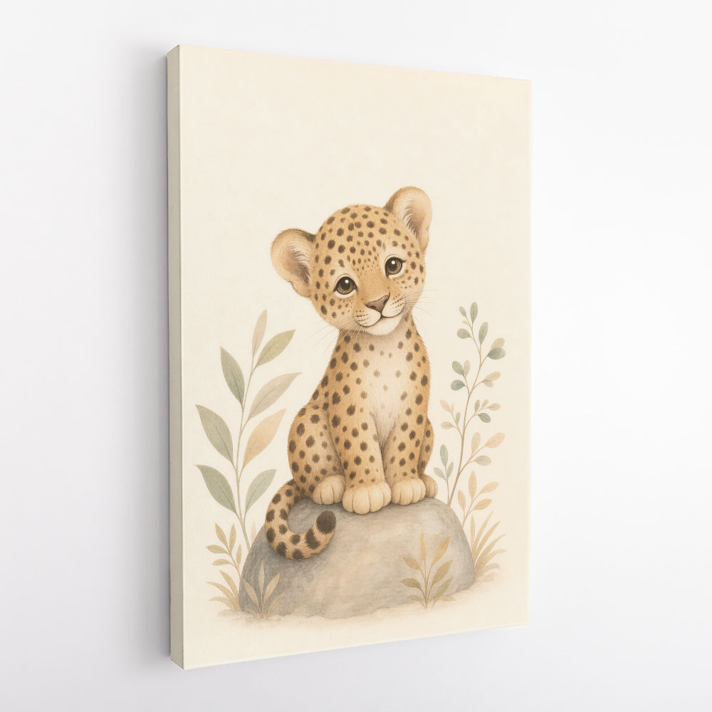 Leopard Cub Kids Wall Art Prints