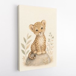 Leopard Cub Kids Wall Art Prints
