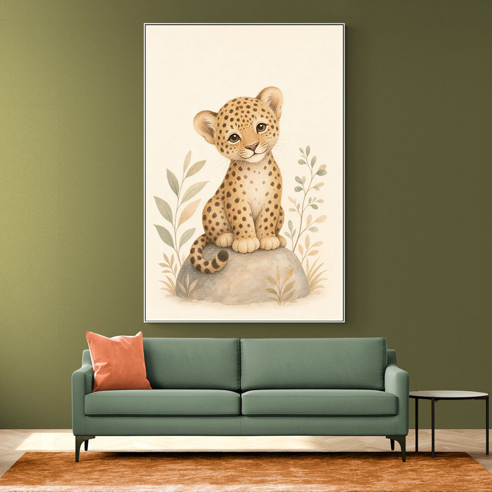 Leopard Cub Kids Wall Art Prints