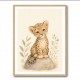 Leopard Cub Kids Wall Art Prints