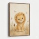 Little Safari Lion Kids Wall Art Prints