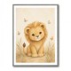 Little Safari Lion Kids Wall Art Prints