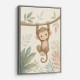 Monkey Swing Kids Wall Art Prints