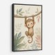 Monkey Swing Kids Wall Art Prints