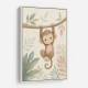 Monkey Swing Kids Wall Art Prints