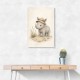 Rhino Explorer Kids Wall Art Prints