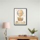Safari Balloon Ride Kids Wall Art Prints