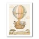 Safari Balloon Ride Kids Wall Art Prints