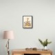 Safari Friends Group Kids Wall Art Prints 