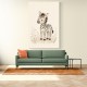 Zebra Friend Kids Wall Art Prints