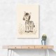 Zebra Friend Kids Wall Art Prints