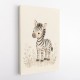 Zebra Friend Kids Wall Art Prints
